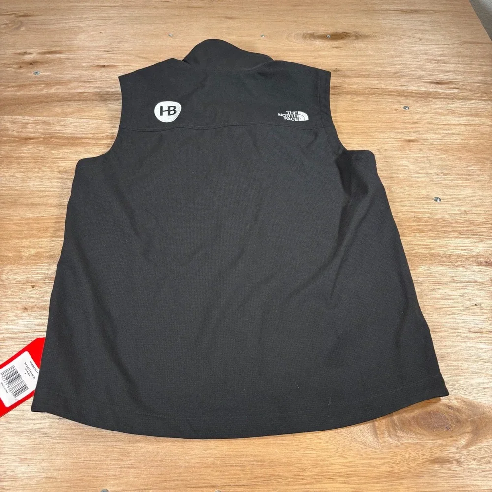 The North Face Castle Rock Soft Shell Vest Mens Small Black NFOA5542JK3-S NWT